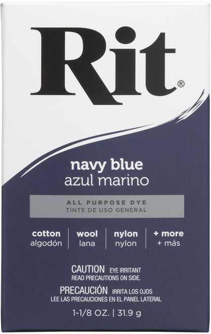6 Pack - Rit Dye Powder-Navy Blue - 3-30 - 885967833003