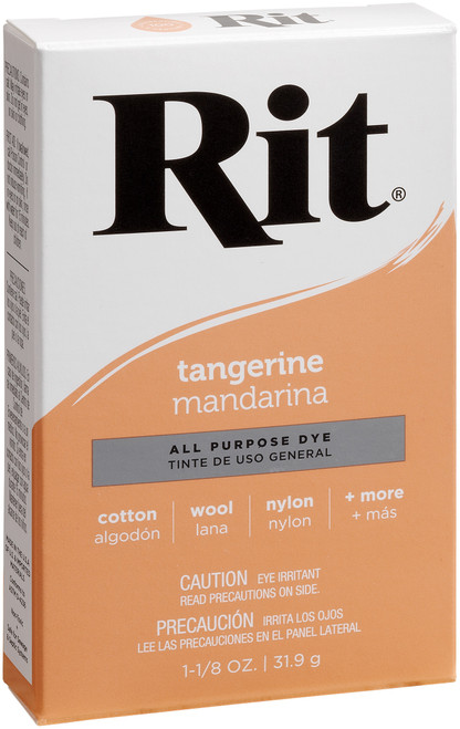 6 Pack - Rit Dye Powder-Tangerine - 3-40