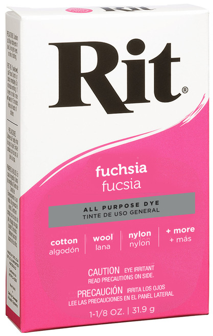 6 Pack - Rit Dye Powder-Fuchsia - 3-12