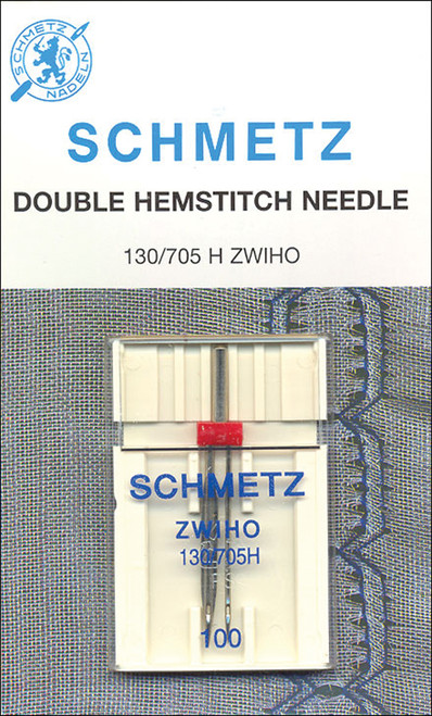 10 Pack - Schmetz Double Hemstitch Machine Needle-Size 16/100 1/Pkg - 1773 - 036346317731