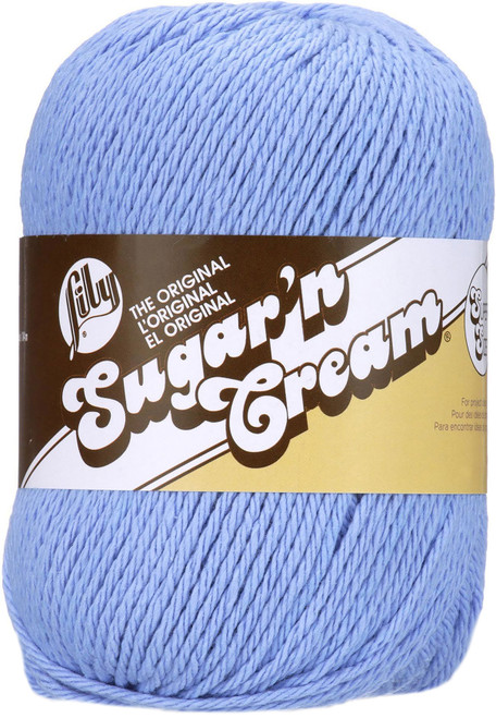 6 Pack - Lily Sugar'n Cream Yarn - Solids Super Size-Cornflower - 102018-18083 - 057355253629 6 Pack - Lily Sugar'n Cream Yarn - Solids Super Size-Cornflower - 102018-18083 - 057355253629
