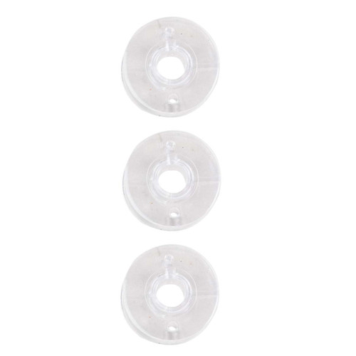 6 Pack - SINGER Plastic Class 15J Bobbins-3/Pkg - 06542
