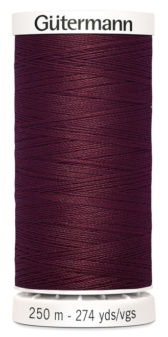 5 Pack - Gutermann Sew-All Thread 274yd-Burgundy - 250P-450 - 077780005419
