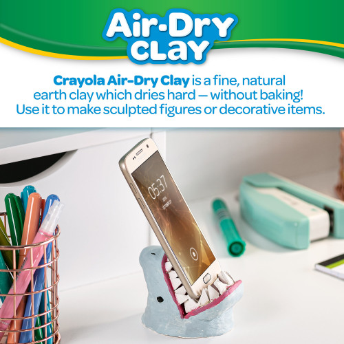 2 Pack - Crayola Air-Dry Clay 2.5lb-White - 57-5050 2 Pack - Crayola Air-Dry Clay 2.5lb-White - 57-5050