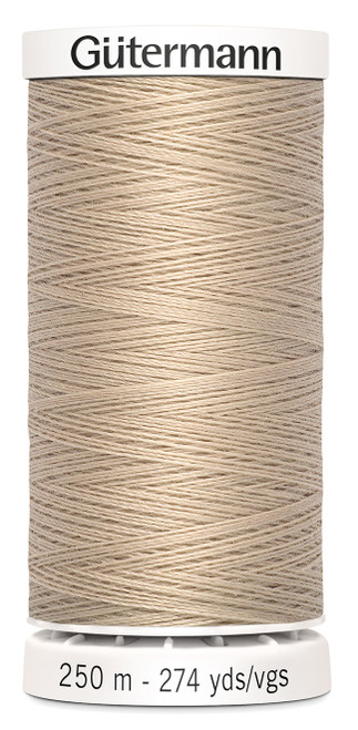 5 Pack - Gutermann Sew-All Thread 274yd-String Beige - 250P-505 - 077780005471 5 Pack - Gutermann Sew-All Thread 274yd-String Beige - 250P-505 - 077780005471