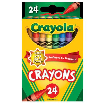 6 Pack - Crayola Crayons-24/Pkg - 52-3024 - 071662000240