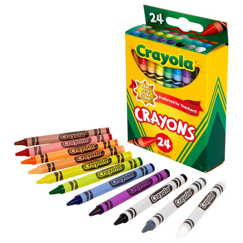 6 Pack - Crayola Crayons-24/Pkg - 52-3024