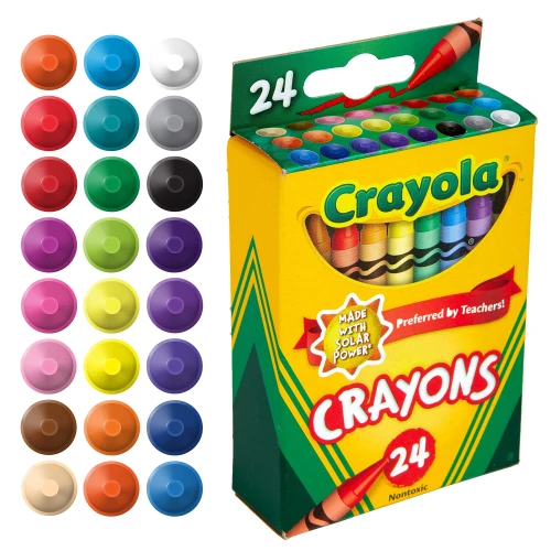 6 Pack - Crayola Crayons-24/Pkg - 52-3024