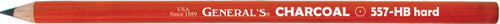 6 Pack - General's Charcoal Pencils 2/Pkg-HB - 557-HB