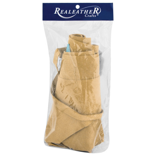 3 Pack - Realeather(R) Crafts Suede Trim Scrap Bag 8oz-Assorted - BDL050
