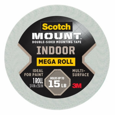 3 Pack - Scotch Foam Mounting Tape-.5"X75" - 110-3M - 051141334455