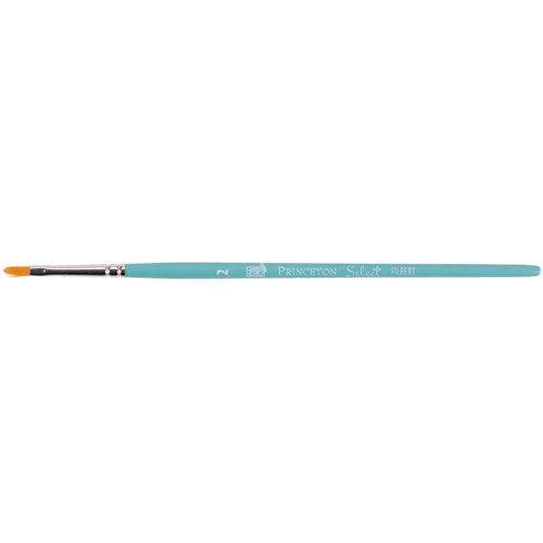 3 Pack - Princeton Select Artiste Synthetic Brush-Filbert Size 2 - FB-2 - 757063375087
