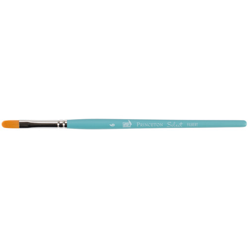 3 Pack - Princeton Select Artiste Synthetic Brush-Filbert Size 6 - FB-6 - 757063375100