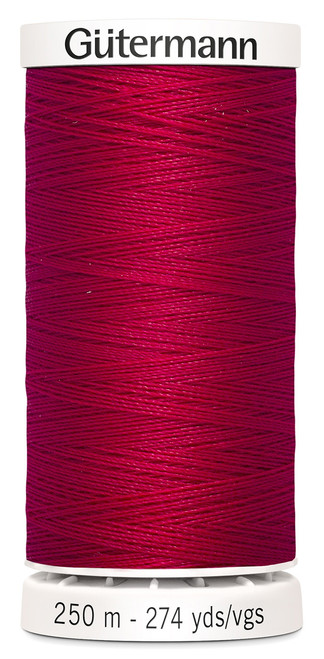 5 Pack - Gutermann Sew-All Thread 274yd-Crimson - 250P-347 - 077780005280