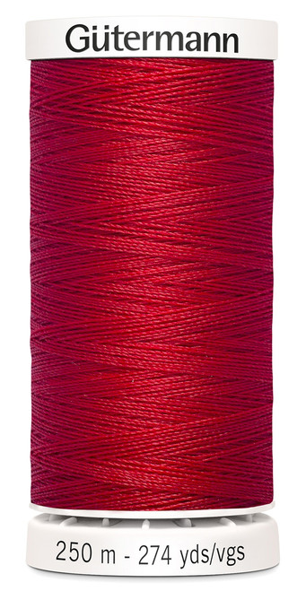 5 Pack - Gutermann Sew-All Thread 274yd-Scarlet - 250P-410 - 077780005358