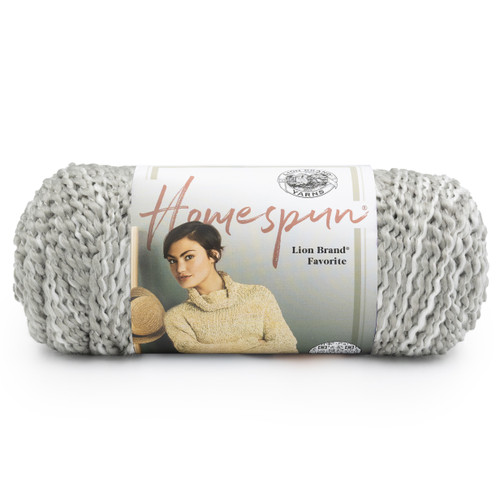 3 Pack - Lion Brand Homespun Yarn-Clouds - 790-600 - 023032796000