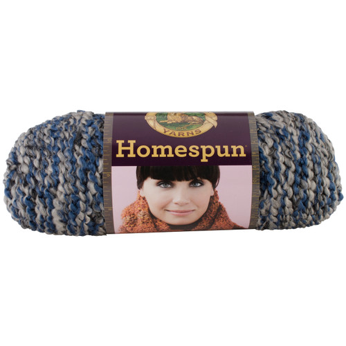 3 Pack - Lion Brand Homespun Yarn-Blue Moon - 790-602 - 023032796024