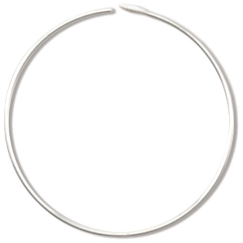 3 Pack - Beadalon Ear Wire Beading Hoops Medium 25mm 14/Pkg-Silver-Plated & Nickel-Free - 308B-104