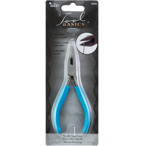 3 Pack - CousinDIY Tool Basics Long Nose Pliers-4.5" - 4454 - 016321873766