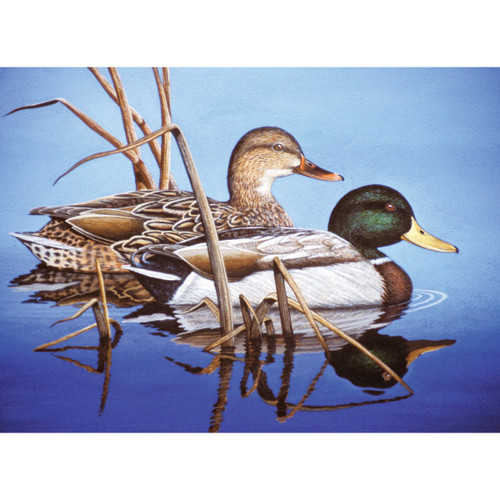 4 Pack - Royal & Langnickel(R) Paint By Number Kit 15.375"X11.25"-Blue Water Mallards - PAL-38 - 090672943477