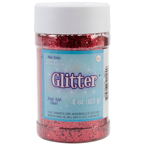 3 Pack Sulyn Glitter 4oz-Red SUL4OZ-51124 - 717968511249