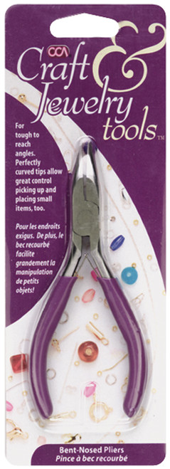 3 Pack - CousinDIY Tool Basics Bent Nose Pliers-4.5" - 4456 - 016321873780