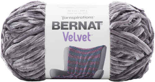 2 Pack - Bernat Velvet Yarn-Vapor Gray - 161032-32001 - 057355430303