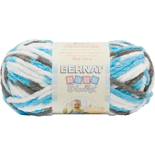 3 Pack - Bernat Baby Blanket Yarn-Sail Away - 161103-3738 - 057355420472