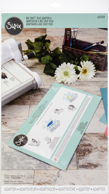 2 Pack - Sizzix Big Shot Plus Standard Adapter A-9"X15" - 660584 - 841182098511