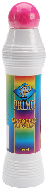6 Pack Crafty Dab Primo Bingo Markers 4oz-Pink 00-008B - 014137000086