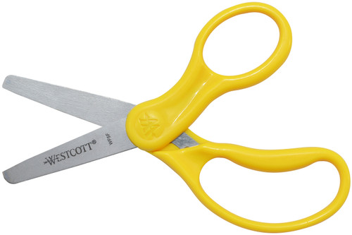 6 Pack Westcott Kids Value Blunt Tip Scissors 5"-Assorted Colors 13130