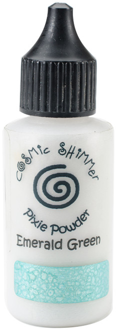 3 Pack Creative Expressions Cosmic Shimmer Pixie Powder 30ml-Emerald Green CSPP-EMER - 5055260912810