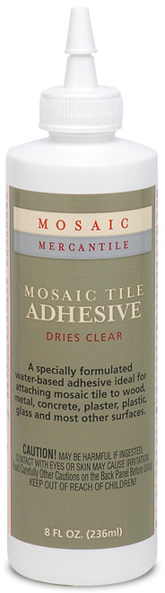 3 Pack - Diamond Tech Mosaic Tile Adhesive-8oz - ADH-8 - 638799300010