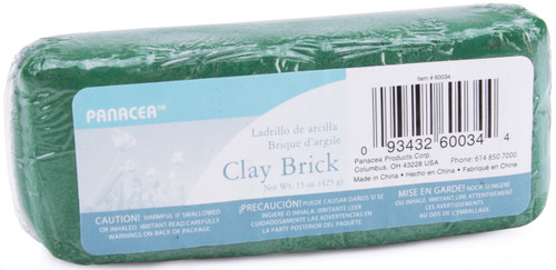 3 Pack - Panacea Floral Sticky Clay 15oz-Green - 60034FSC - 093432600344