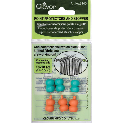 3 Pack - Clover Point Protectors & Stoppers-Sizes 0 To 10.5 6/Pkg - 3140 - 051221353079 3 Pack - Clover Point Protectors & Stoppers-Sizes 0 To 10.5 6/Pkg - 3140 - 051221353079
