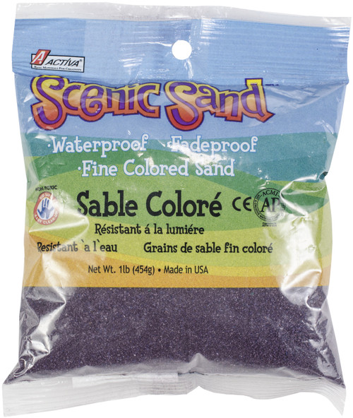 3 Pack - Activa Scenic Sand 1lb-Purple - SAND-4494 - 036061044943