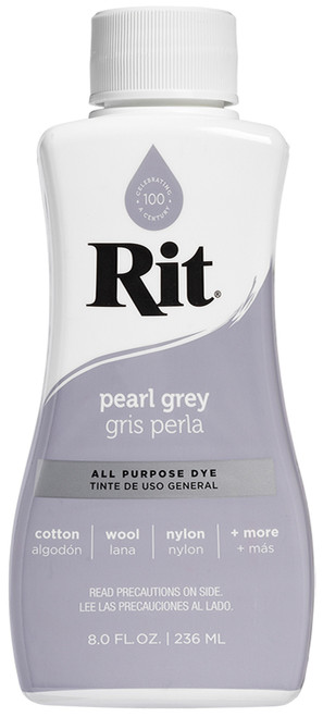3 Pack Rit Dye Liquid 8oz-Pearl Gray 8-8360 - 885967883909