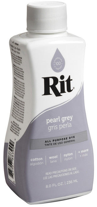 3 Pack Rit Dye Liquid 8oz-Pearl Gray 8-8360