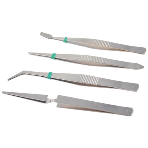 6 Pack - Craft Medley Tweezers 4/Pkg-4.75" - BT205 6 Pack - Craft Medley Tweezers 4/Pkg-4.75" - BT205