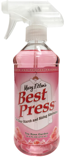 2 Pack - Mary Ellen's Best Press Clear Starch Alternative 16.9oz-Tea Rose Garden - 600BP-35 - 035234600351