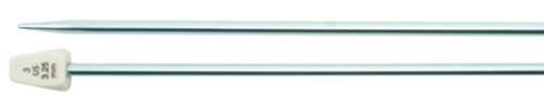 6 Pack - Susan Bates Silvalume Single Point Knitting Needles 10"-Size 3/3.25mm - 111103 6 Pack - Susan Bates Silvalume Single Point Knitting Needles 10"-Size 3/3.25mm - 111103