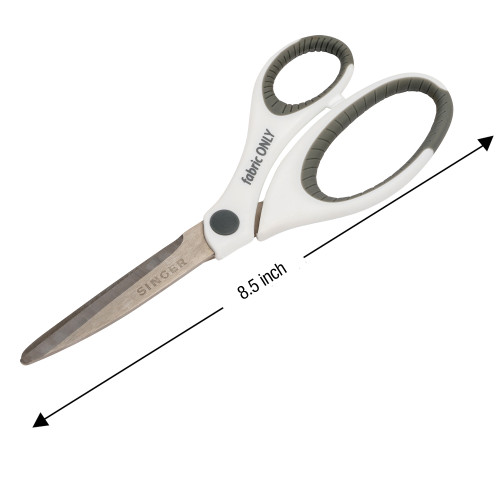 3 Pack - SINGER Sewing Scissors 8.5"-W/Comfort Grip - 07170 3 Pack - SINGER Sewing Scissors 8.5"-W/Comfort Grip - 07170