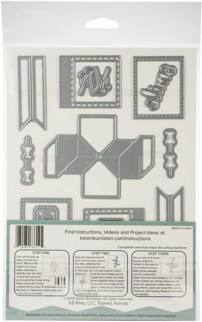 Karen Burniston Dies-Photo Collage Pop-Up - KBR1098