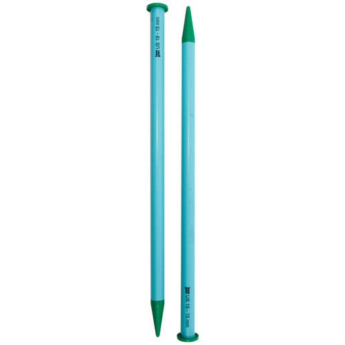 3 Pack - Susan Bates Luxite Single Point Knitting Needles 14"-Size 19/15mm - 11514-19