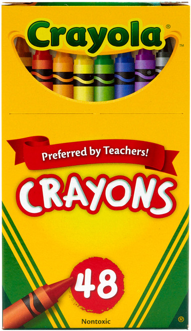 3 Pack - Crayola Crayons-48/Pkg - 52-0048 - 071662000486