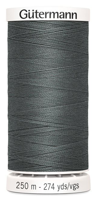 5 Pack - Gutermann Sew-All Thread 274yd-Rail Grey - 250P-115 - 077780004993