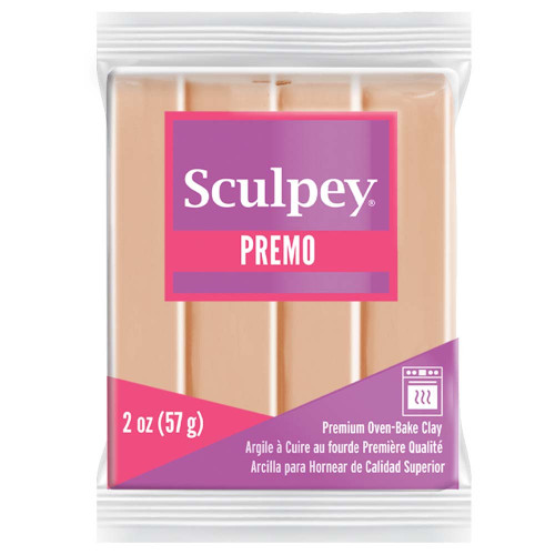 5 Pack - Sculpey Premo Polymer Clay 2oz-Beige - PE02-5092 - 715891509227