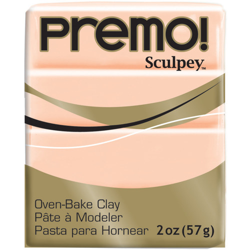 5 Pack Sculpey Premo Polymer Clay 2oz-Beige PE02-5092 - 715891509227