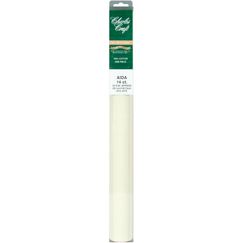 3 Pack - Charles Craft Gold Standard Aida 14 Count 15"X18" Box-Antique White - GD1436-0322 - 078243044341