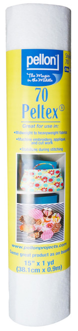 3 Pack - Pellon Peltex Ultra-Firm Sew-In Stabilizer-15"X1yd - 70PKG - 075269037647